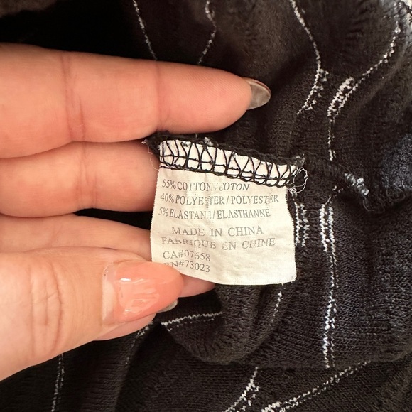 QED LONDON | Black and White Body-con mini-dress | Size Small - Picture 4 of 9